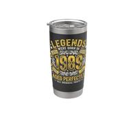 Legends Were Born In 1989, regalo di compleanno retrò per uomini e donne Bicchiere termico in acciaio inox doppia parete
