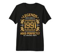 Legends Were Born in 1991, Regalo di Compleanno retrò per Uomini e Donne Maglietta Premium