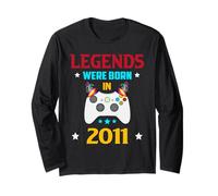 Legends Were Born in 2011, Regalo per Il 9° Compleanno, per Bambini, Ragazze, Ragazzi Maglia a Manica