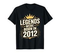 Legends Were Born In 2012 Stars Crown Maglietta