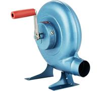 LegendTech Manovella Fabbro Forgia Ventilatore Ingranaggio in Ferro Ventilatore per Popcorn Ventilatore Manuale, Ventilatore Manuale per Barbecue, da 80 W a 350 W,Blue,300W