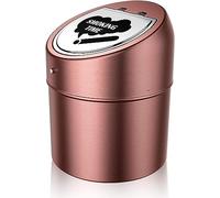 LegendTech Posacenere Antivento, Posacenere In Acciaio Inox Con Coperchio Antiodore, Posacenere Portatile per Interno ed Esterno, Con Tappetino Antiscivolo e Antigraffio