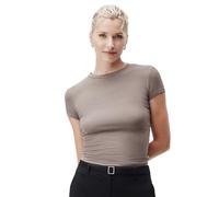 Leger by Lena Gercke Cindy - Maglietta da Donna Senza Tempo, Basic, a Maniche Corte, vestibilità Comoda