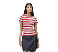 LeGer Danielle T-shirt - Maglietta da donna a maniche corte con righe - Vestibilità slim - Top in viscosa - Moda per donna - di Lena Gercke - taglie 34-44