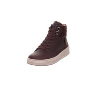 Legero REJOISE - Sneaker da donna con lacci, scarpe basse, scarpe da strada, business, tempo libero, larghezza: G (WMS), Dark Cherry Rosso 970, 40 EU