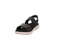 Legero Sandalo piatto da donna Ella, Nero 0100, 42 EU