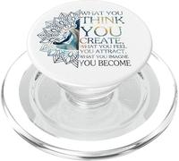 Legge di attrazione Positive Daily Affermazione Manifest Succes PopSockets PopGrip per MagSafe