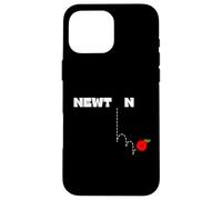 Legge di gravità di Newton - Newton e la mela Custodia per iPhone 16 Pro Max
