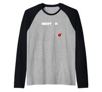 Legge di gravità di Newton - Newton e la mela Maglia con Maniche Raglan