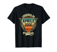 Leggenda Da Aprile 2000 25 Compleanno Regali Donna Uomo Maglietta