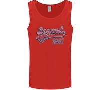 Leggenda Dalla 45ª Festa Di Compleanno 1981 Uomo Canotta