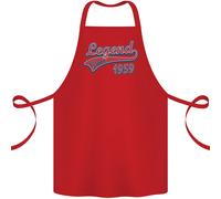 Leggenda Dalla 67° Compleanno 1959 Grembiule In Cotone 100% Biologico