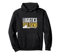 Leggenda della logistica - Professionista dei trasporti Felpa con Cappuccio