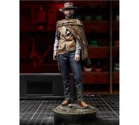 Leggendarie statuette di cowboy Clint Eastwood Doc Holliday resina da dipingere