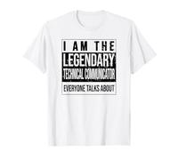 LEGGENDARIO Compleanno Nato Tecnico-Comunicatore Maglietta