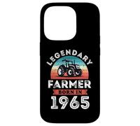 Leggendario contadino nato 1965, regalo per il 60° compleanno dell'agricoltore Custodia per iPhone 14 Pro