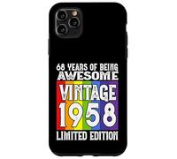 Leggendario dal 1958 Edizione limitata 68° compleanno Custodia per iPhone 11 Pro Max