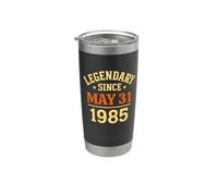 Leggendario dal 31 maggio 1985, impressionante festa di compleanno retrò Bicchiere termico in acciaio inox doppia parete