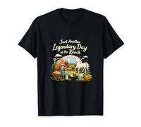Leggendario Day Ranch Unicorn Wrangler Design Maglietta