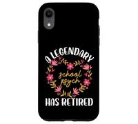 Leggendario design psicologico scolastico in pensione Custodia per iPhone XR