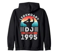 Leggendario DJ Nato 1995 30° Compleanno Regali Felpa con Cappuccio