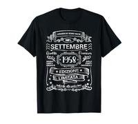 Leggende Sono Nate Settembre 1958 Compleanno Uomini e Donne Maglietta