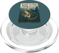 Leggendo la sirena persa nella marea di un buon libro Oceano PopSockets PopGrip per MagSafe