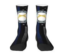 Leggere Calzini Sportivi, Us Army Military Police Corps Desert Storm Veteran, Calzettoni Antiscivolo Sportive Running Calzini per Yoga Donna 40cm