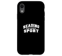Leggere è il mio preferito Sport Book Lovers Custodia per iPhone XR