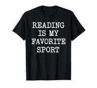 Leggere è il mio sport preferito - Lettore di topi di biblioteca per amanti dei libri Maglietta