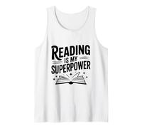 Leggere è Il Mio superpotere Amante dei Libri Canotta