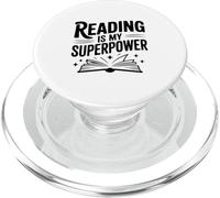 Leggere è il mio superpotere amante dei libri PopSockets PopGrip per MagSafe