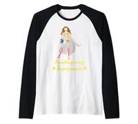 Leggere è Il Mio superpotere Supereroe Libro Amante Donne Ragazze Maglia con Maniche Raglan