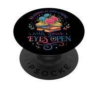 Leggere è sognare con gli occhi aperti PopSockets PopGrip Adesivo