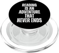 Leggere è un'avventura che non finisce mai per gli amanti dei libri PopSockets PopGrip per MagSafe