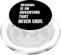 Leggere è un'avventura che non finisce mai per gli amanti dei libri PopSockets PopGrip per MagSafe