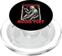 Leggere Fantasma Legge Libro Topo di biblioteca film horror PopSockets PopGrip per MagSafe