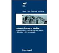 Leggere, formare, gestire. 20 anni di recensioni per formatori e direttori del personale