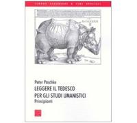 Leggere il tedesco per gli studi umanistici. Principianti
