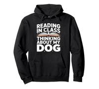 Leggere in Classe pensando al Mio Studente di Cani Felpa con Cappuccio