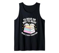 Leggere o non leggere stupida lettura di libri di domande Canotta