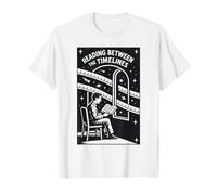 Leggere tra Le Linee temporali | Viaggi nel Tempo | Libri Maglietta