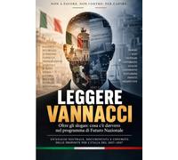 LEGGERE VANNACCI: Oltre gli slogan: cosa c’è davvero nel programma di Futuro Nazionale