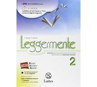 Leggermente. Con La letteratura-Libro delle competenze online. Per la Scuola media. Con DVD-ROM. Con e-book. Con espansione online (Vol. 2)