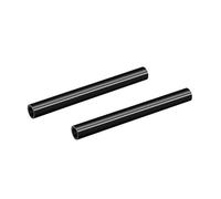 Leggero 15mm Camera Rails Rod Alluminio Filettato Interno Asta di Estensione Per DSLR Rigging Studio Accessori 2pcs Matte Box Montaggio Estensione