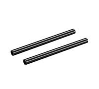 Leggero 15mm Camera Rails Rod Alluminio Filettato Interno Asta di Estensione Per DSLR Rigging Studio Accessori 2pcs Matte Box Montaggio Estensione