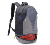 Leggero 35L Atletico Basket Zaino, Multifunzionale Leisure Sport Palestra Zaino con fondo Palla Scomparto Fit Pallavolo Calcio