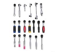 Leggero 72 denti per mini chiave a cricchetto con funzione di sgancio rapido e interfaccia a bussola esagonale da 1/4 di pollice per le attività quotidiane (I)