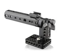 Leggero Cold Shoe Top Handle Grip Per DSLR Camera Cage Top Handle Con Adattatori Base Microfono Holder
