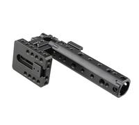 Leggero Cold Shoe Top Maniglia Grip Per DSLR Camera Cage Maniglia Superiore Con Adattatori Cold Shoe Base